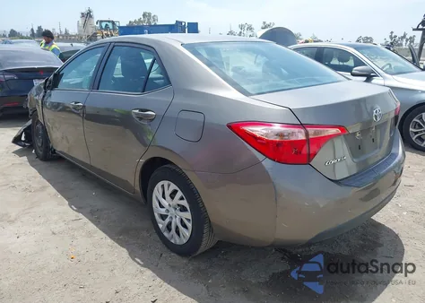 2019 Toyota Corolla Le из США, поврежденный, VIN 5YFBURHE2KP894528